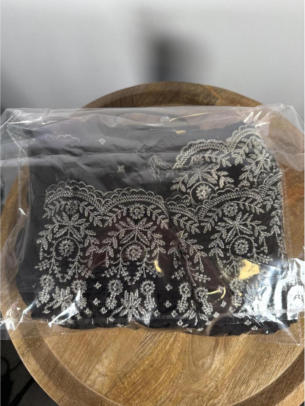 NWT Guadalupe Johana Dress Black Size Medium - Picture 4 of 5